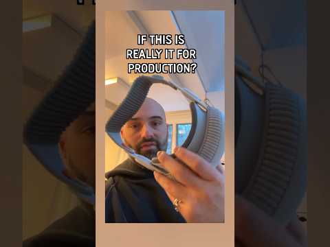 Music production & Apple Vision Pro #shorts
