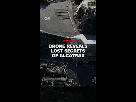 A drone and a robot dog revealed lost secrets of Alcatraz
