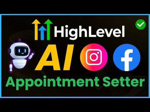 GoHighLevel Conversation AI🤖 Instagram AI Agent + Facebook Appointment Setter Bot GHL 2025