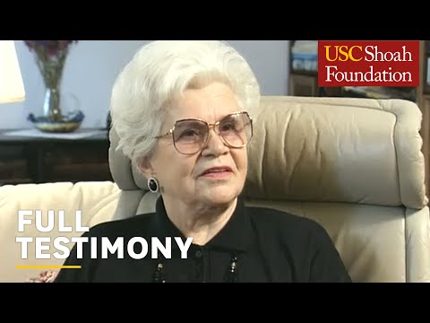 Auschwitz Survivor and War Crimes Trial Witness | Linda Breder | USC Shoah Foundation