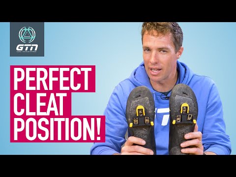 Finding the perfect cleat and pedal position for cycling