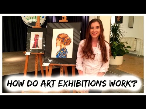 Setting up an ART EXHIBITION