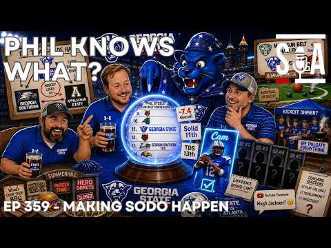 Phil Steele Georgia State Predictions | Rivalries | MAC Opponent | Ep 359 | Making SoDo Happen
