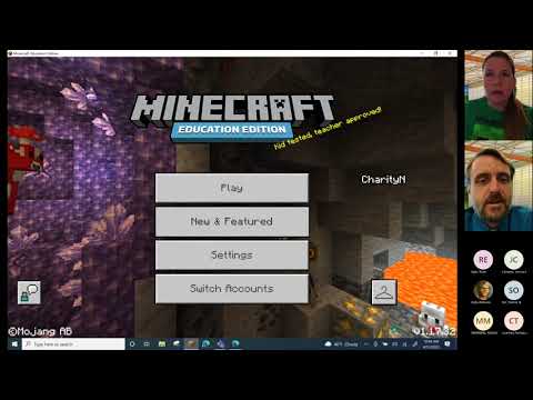 Coding with Minecraft Education Co-Taught Leson: K-12