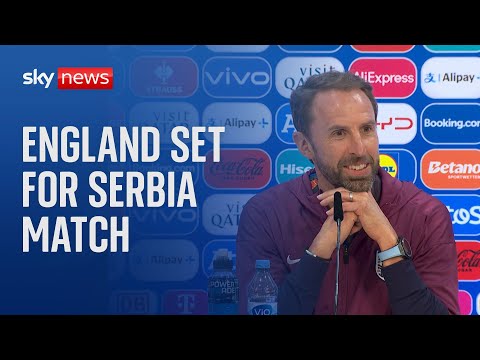Gareth Southgate 'relaxed' ahead of England's Euro 2024 opener