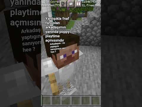 denendi onaylandı (benim için) #shortsfunny #minecraft #shorts