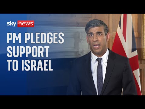 Rishi Sunak condemns attack and offers Israel 'unequivocal' support