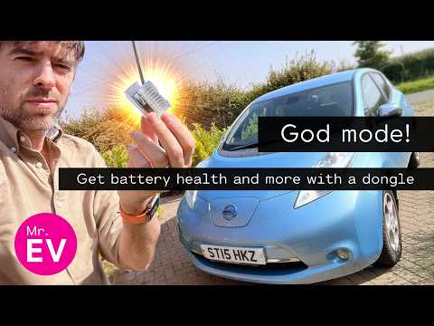 Unlock God mode in your EV! Find out battery health and do proper route planning with an OBD dongle