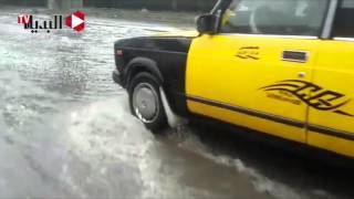غرق شوارع الاسكندرية بالأمطار - 4 نوفمبر 2015 -