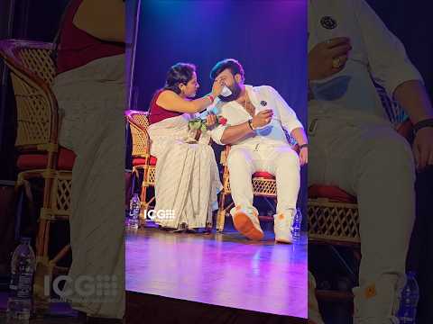 മുകേഷിന്റെ മുഖത്തെ വിയർപ്പ് ഒപ്പി കൊടുക്കുന്ന പ്രാർത്ഥന 🥰ആ സ്നേഹം കണ്ടോ #shortvideo