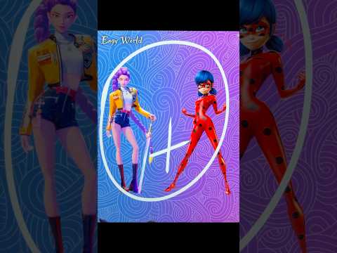 Rumi K-Pop Demon Hunters + Ladybug #kpopdemonhunters #ladybug #ai #shortsart