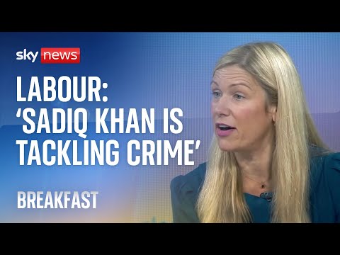 Labour 'confident' London mayor Sadiq Khan is tackling knife crime