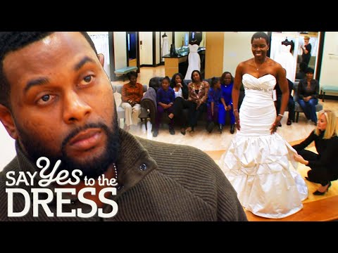 Video: Fiancé With ,000 Budget Helps His Bride Pick The Perfect Dress | Say Yes To The Dress Atlanta