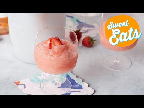 How to Make Your Own Frosé (Frozen Rosé) | Food Network
