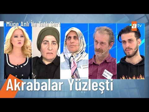 Birbirinden şüphelenen yakınları canlı yayında yüzleşti - Müge Anlı ile Tatlı Sert 14 Mart 2022