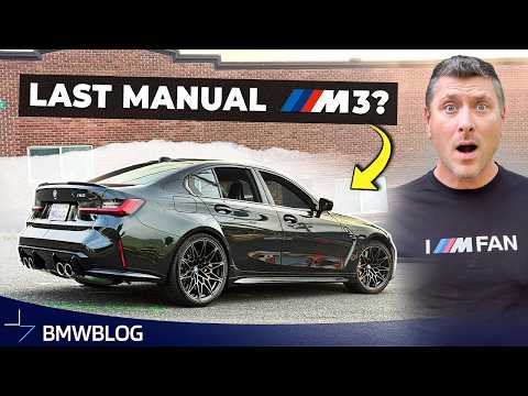 BMW M3 Review Manual Transmission - The Last of its Kind