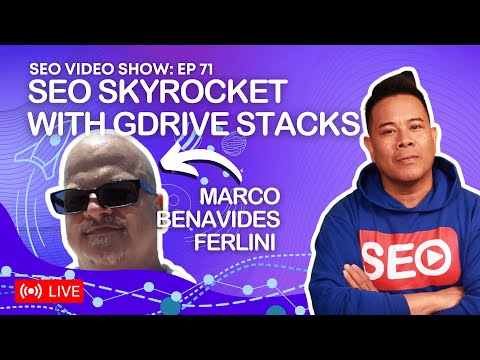 ? SEO Video Show EP071: Marco Benavides Ferlini - Founder @ Heavy Hitter Club | RYS Drive Stacks