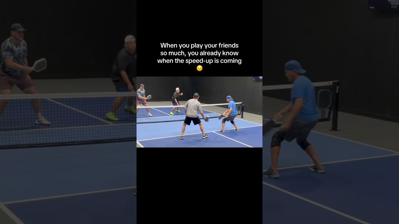 When you play your friends #Pickleball #PickleballHighlights #PickleballLife #Shorts #YouTubeShorts