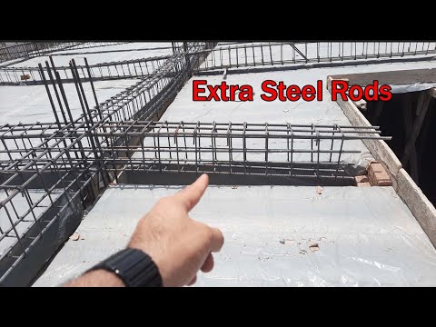 How to Place Extra Rods in Steel Structure Design