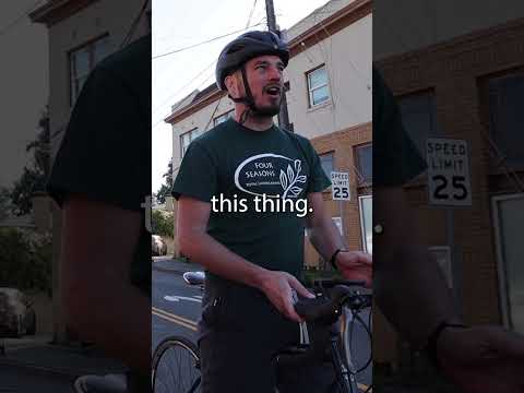 Going green and saving green! #shorts #bike
