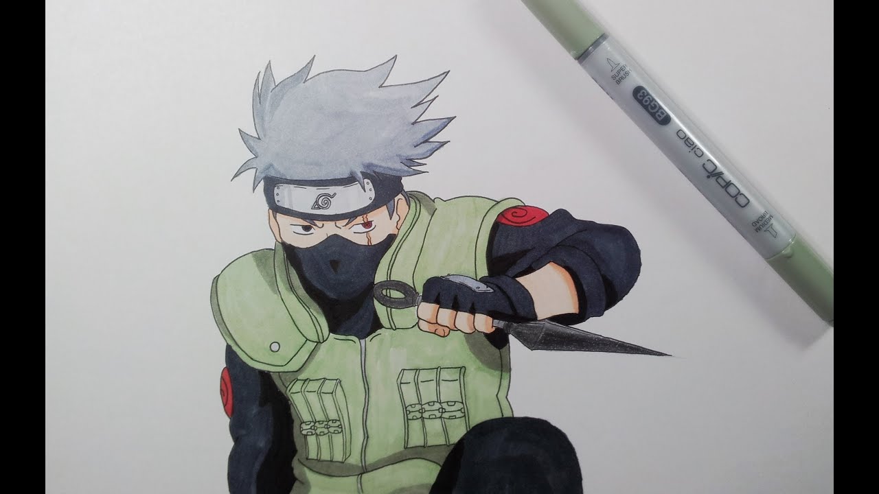 Drawing Kakashi Hatake Youtube