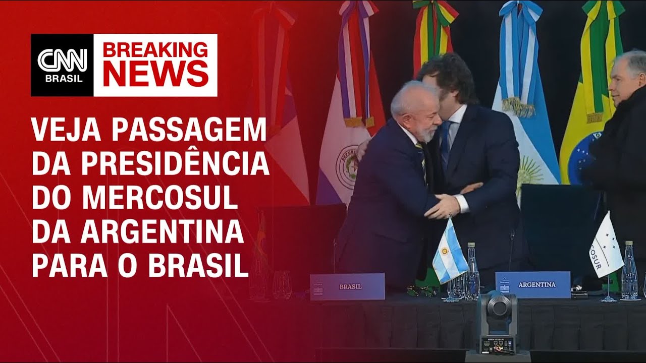 Brasil assume presidência temporária do Mercosul | LIVE CNN