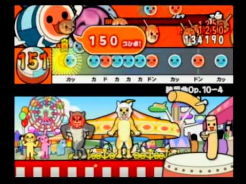 【太鼓の達人13】 練習曲Op.10-4(裏譜面)