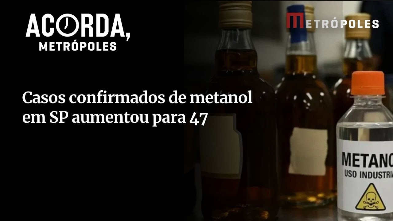 Metanol: intoxicações crescem e cidade do interior de São Paulo registra 1° caso