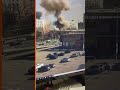 Missile strikes Ukraine apartment building