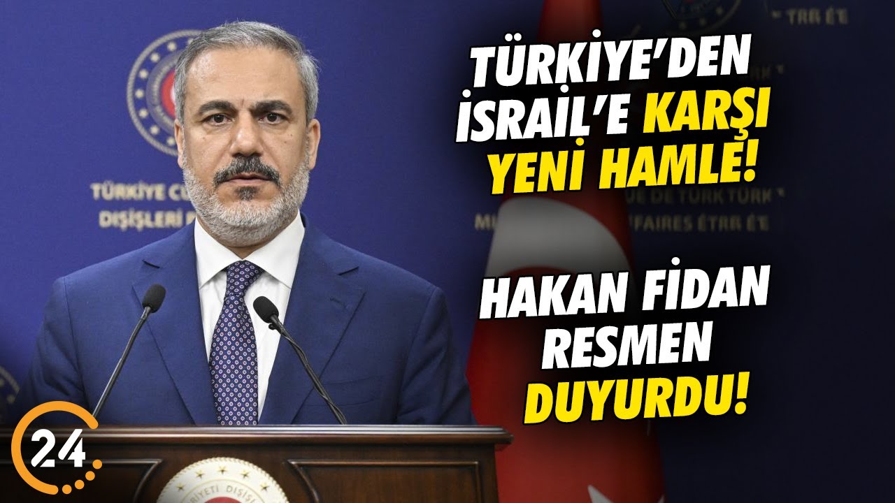 Hakan Fidan Resmen Duyurdu! Türkiye İsrail’e Karşı Yeni Hamle! Lahey’e Gidiyor!