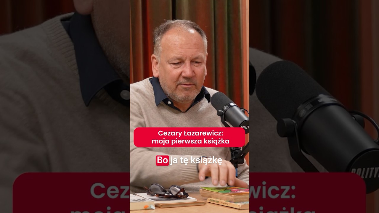 Cezary Łazarewicz: moja pierwsza książka | Tygodnik Polityka #shorts