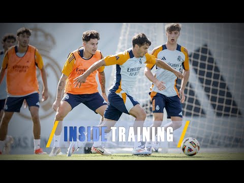 INTENSE WORK with the BALL! | Real Madrid City