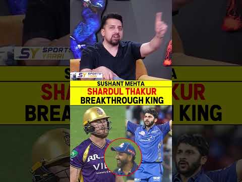 SHARDUL THAKUR BREAKTHROUGH KING #shardulthakur #ipl2026 #mumbaiindians #mivskkr #rohitsharma