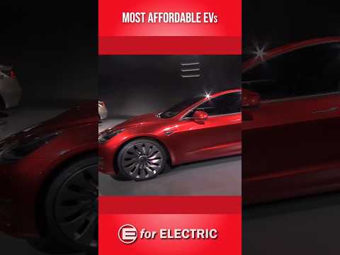 #8 most affordable electric car in the US is...