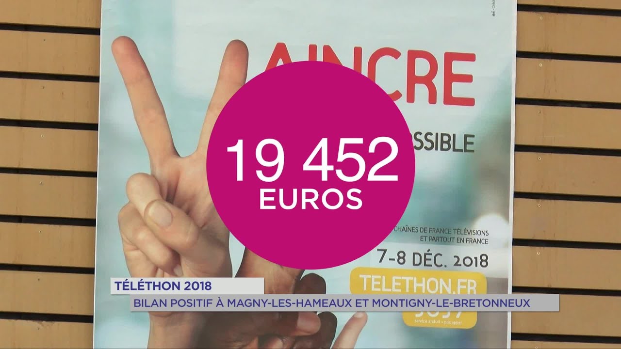 Yvelines | Téléthon 2018 : bilan positif à Magny-les-Hameaux et Montigny-le-Bretonneux