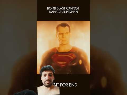 Superman bomb blast #marvel #avengers #superman #hoolywood #shorts #youtubeshorts #shortvideos