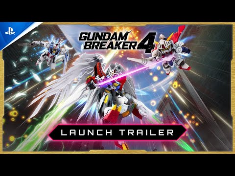 Gundam Breaker 4 - Launch Trailer | PS5 & PS4 Games