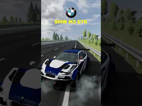 💥Extreme speed bump crossing  BMW M3 GTR vs BMW M4 G82