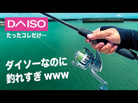 【激安×簡単】ダイソー釣具を“たった1箇所”変えるだけで釣果が激変、想像以上の結果がこれ…