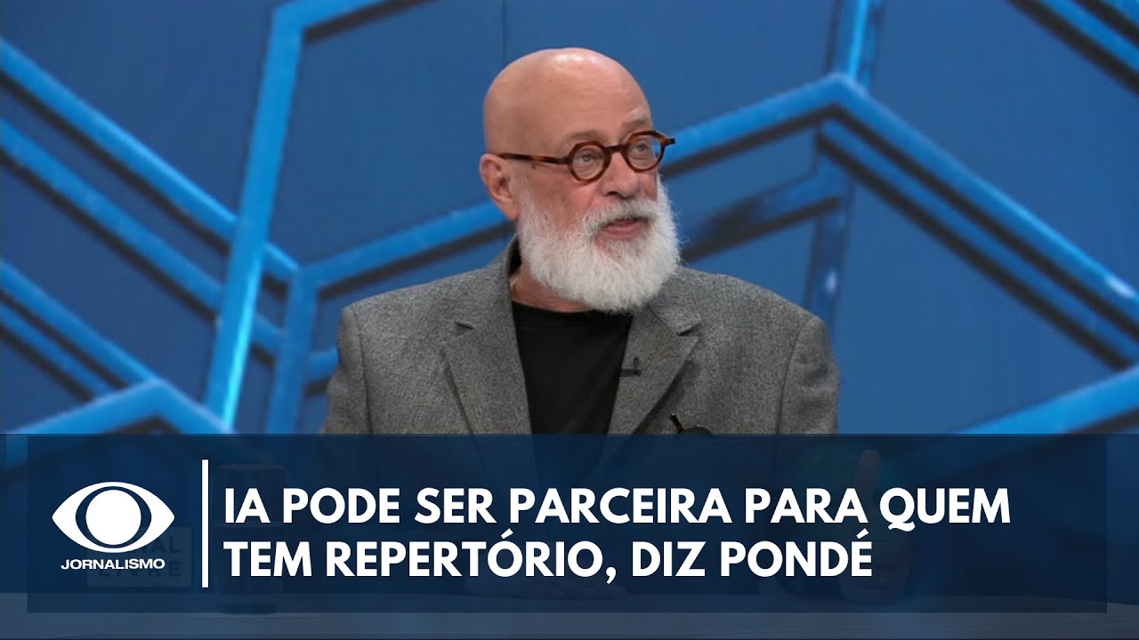 IA pode ser uma excelente parceira para quem tem repertório, diz Pondé | Canal Livre