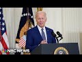 LIVE: Biden delivers remarks on the care economy | NBC News