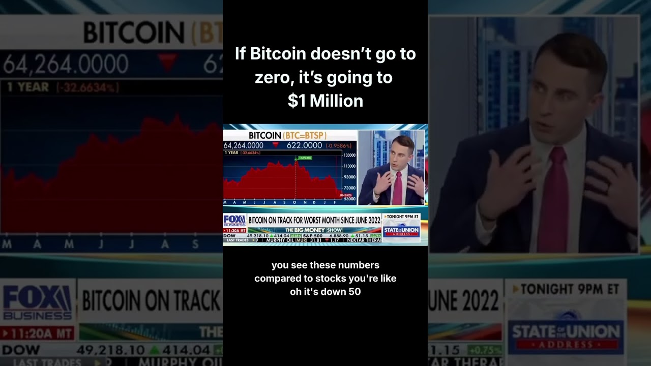 Bitcoin Is Going to $1 Million (or Zero) shorts