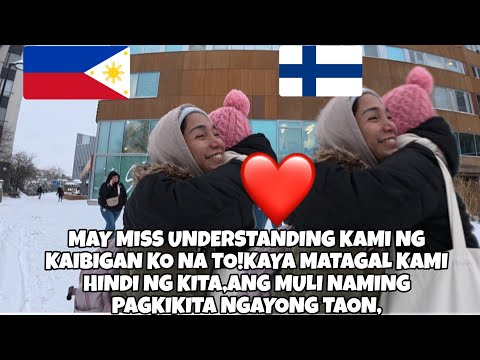 ANG MULI NAMING PAGKIKITA❤️MAY MISSUNDERSTANDING KAMI PERO NAPATAWAD NA ISAT-ISA|🇵🇭🇫🇮