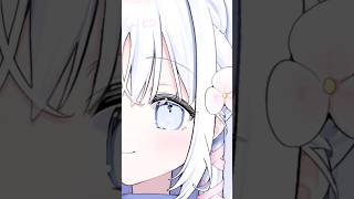 薄水色の天使の瞳🤍 #vtuber #新人vtuber #shorts #eyes #angel