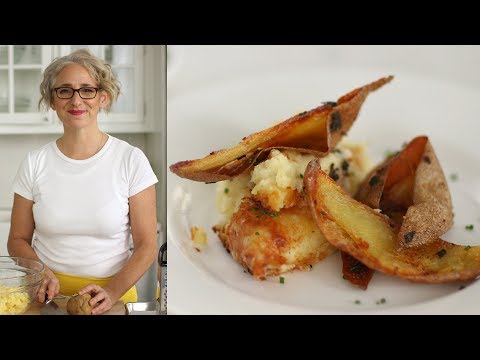Twice-Baked Potato-and-Raclette Casserole- Everyday Food with Sarah Carey