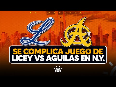 Se complica juego de Licey vs Aguilas en N.Y. - Las Deportivas