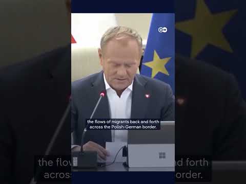 Tusk defends Poland-Germany border controls | DW News
