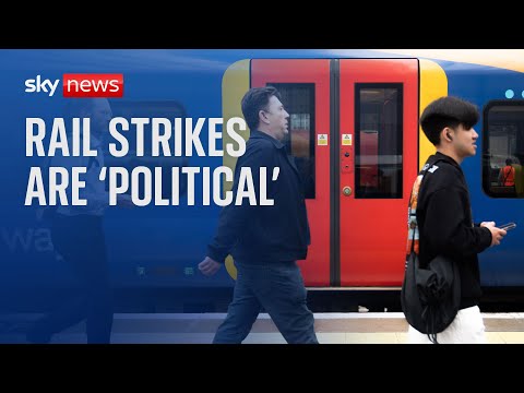 Rail strikes: ASLEF industrial action is 'political' - Transport Sec