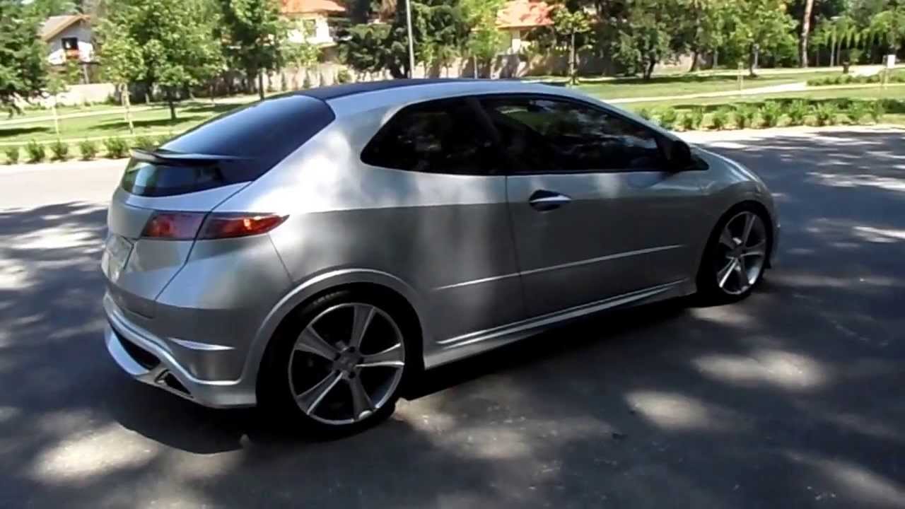 Honda Civic tuning 2008 (fn 2) YouTube