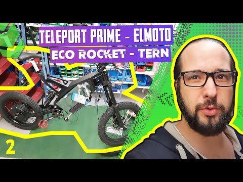 Teleport Prime und ELMOTO HR-2 Umbau - Werkstattalltag eBikeundSo  - Tern Link 07i und ECO Rocket